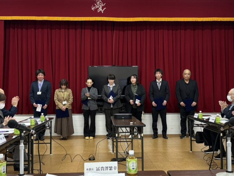 令和7年度　職員永年勤続表彰式