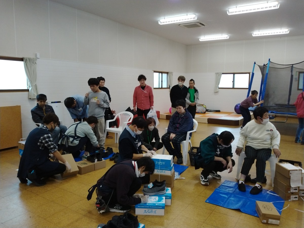 靴の訪問販売♬